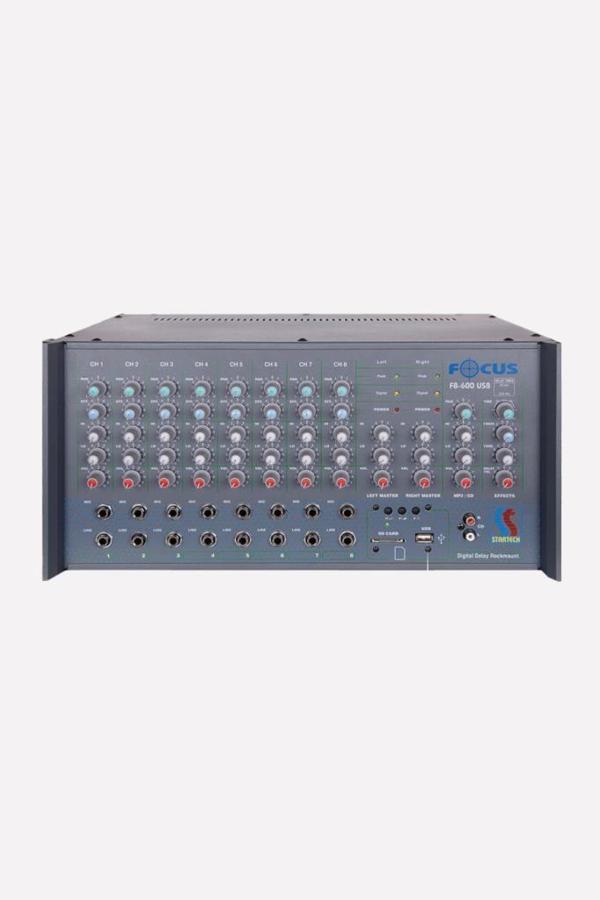Startech Focus F8-600T USB 2x300W Hat Trafolu Stereo Anfi Power Mixer Amfi - Image 1