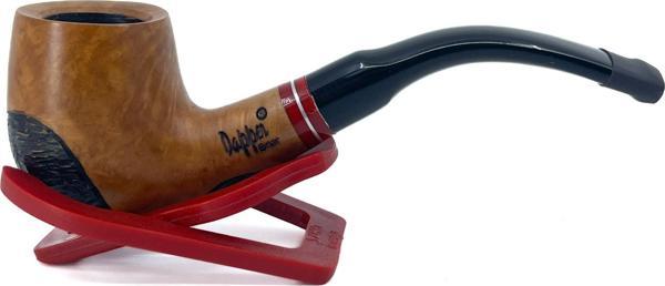 Dapper Bent Apple Briar (Gül Kökü) 9 mm Filtreli El Yapımı Pipo - 2643 - Image 1