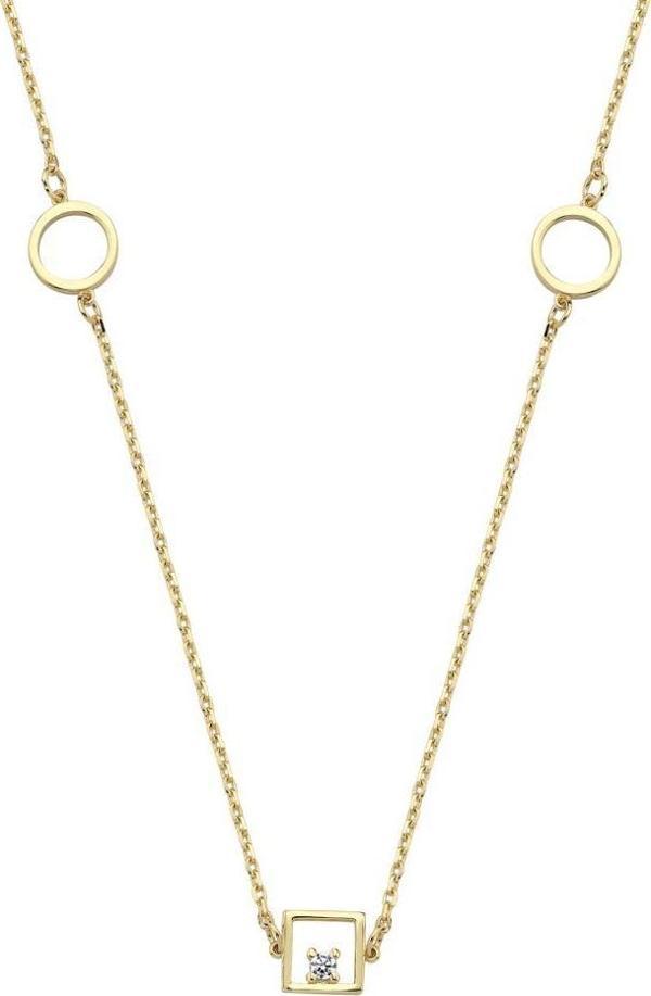 14 Ayar Fatmira Tasarım Altın Kolye - Image 1