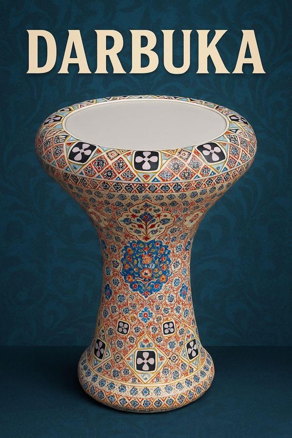 Mozaik Model Çömlek Darbuka - Image 1
