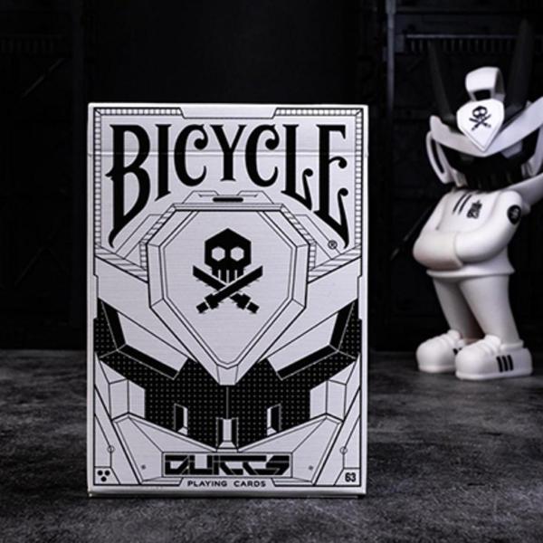Bicycle Quiccs Ghost White (Beyaz) Premium Oyun Kağıdı iskambil Kartları Destesi - Image 1
