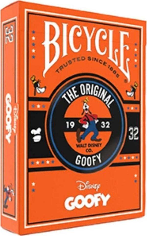 Bicycle Disney Goofy Premium Oyun Kağıdı iskambil Kartları Destesi - Image 1