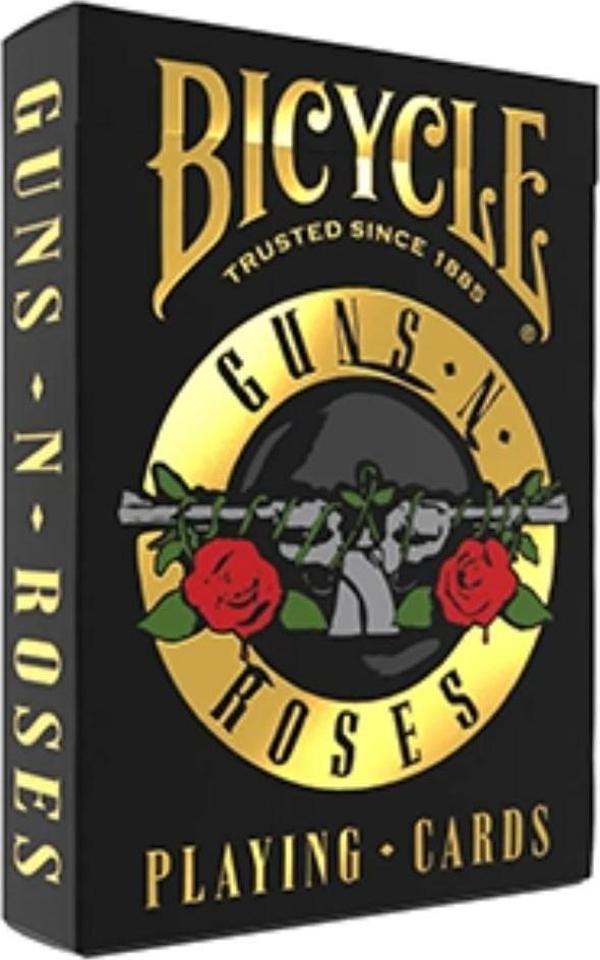 Bicycle Guns N' Roses Premium Oyun Kağıdı iskambil Kartları Destesi - Image 1