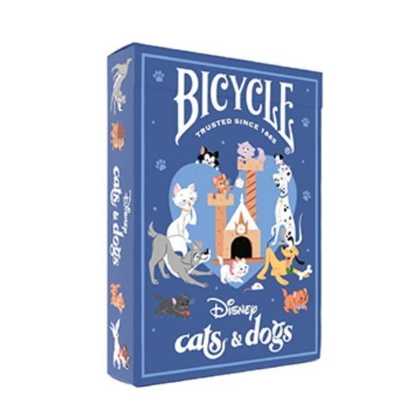 Bicycle Disney Cats and Dogs Premium Oyun Kağıdı iskambil Kartları Destesi - Image 1