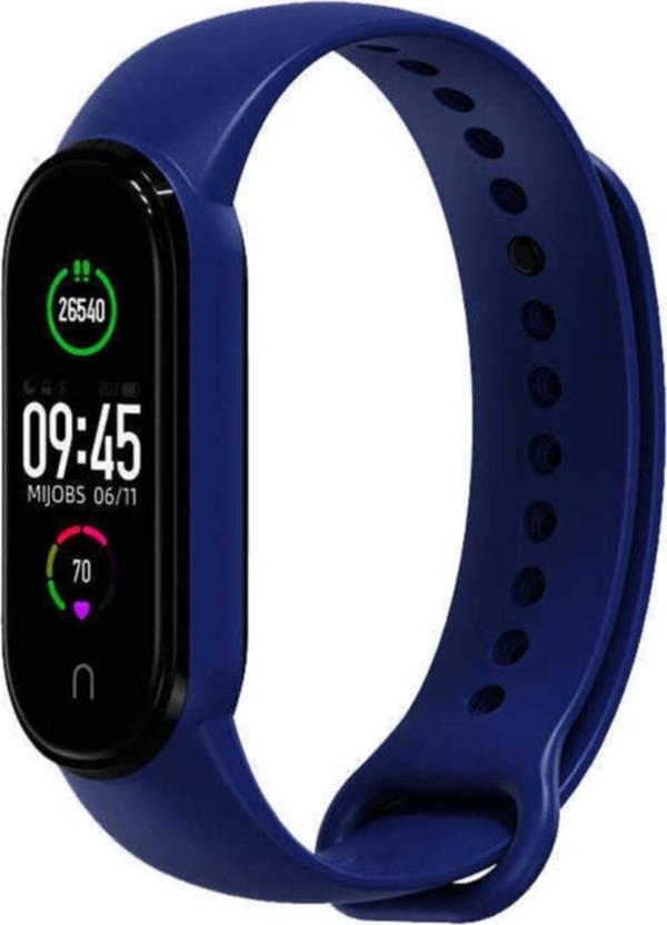 Coverzone Lacivert Xiaomi Mi Band 6 Uyumlu Termoplastik Kordon No-1 - Image 1