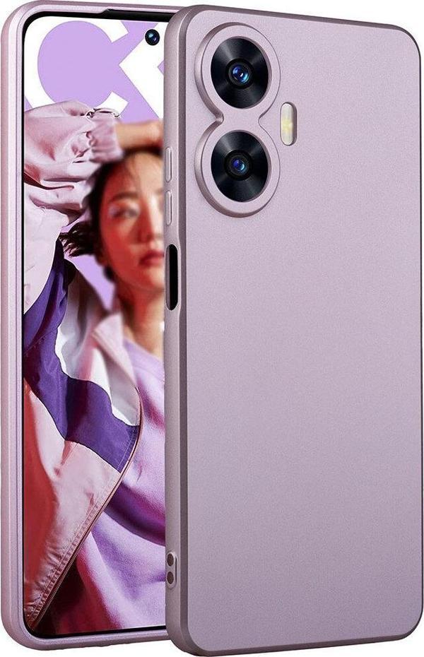Coverzone Realme C55 ile uyumlu Kılıf Soft ve pürüzsüz Premier Silikon Kapak - Image 1