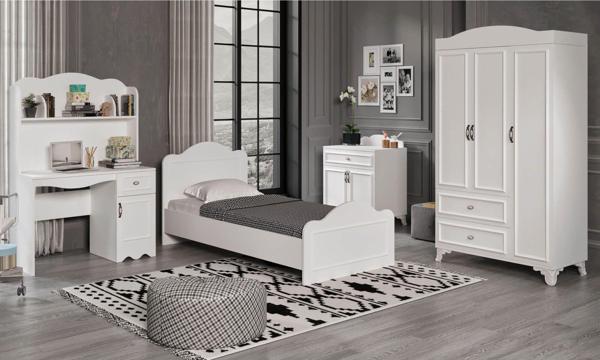 Baby Darling %100 Mdf Alessa Çocuk Odası Beyaz - Image 1