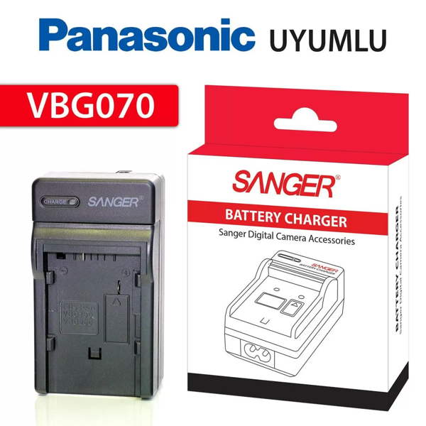 Sanger VBG070 Panasonic Şarj Aleti - Image 1