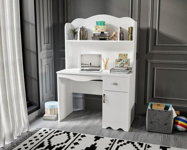 Baby Darling City Çalışma Masası Beyaz %100 Mdf - Image 1