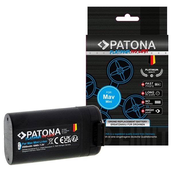 PATONA 6754 Platinum DJI Mavic Mini Batarya - Image 1