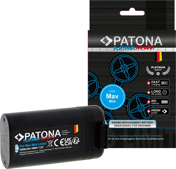 PATONA 6754 Platinum DJI Mavic Mini Batarya - Image 1