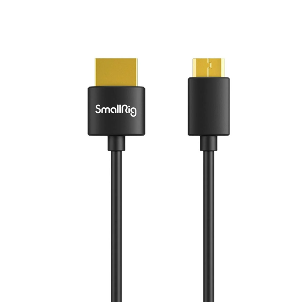 SmallRig Ultra Slim 4K HDMI Kablosu (C - A Mini) 55cm 3041 - Image 1