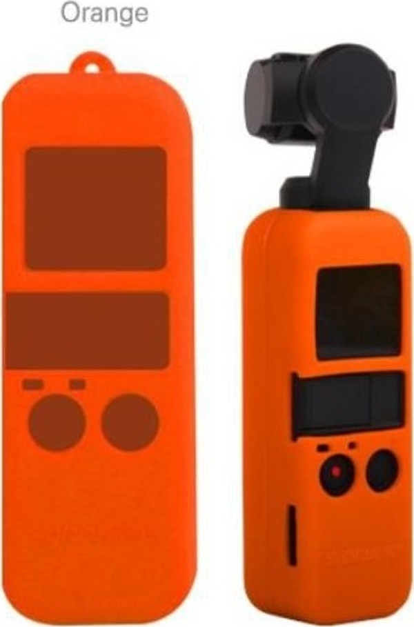 FC Dji Osmo Pocket Koruyucu Silikon Kılıf Turuncu Renk - Image 1
