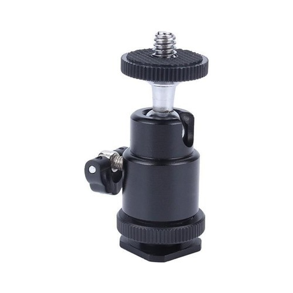 FC Tripod Monopod Hareketli Top Kafa (Ball Head) Kızaklı Bağlantı Parçası - Image 1