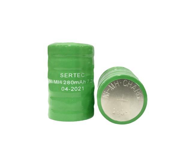 7.2V Ni-Mh 280 Mah Buton Şarjlı Pil - Image 1