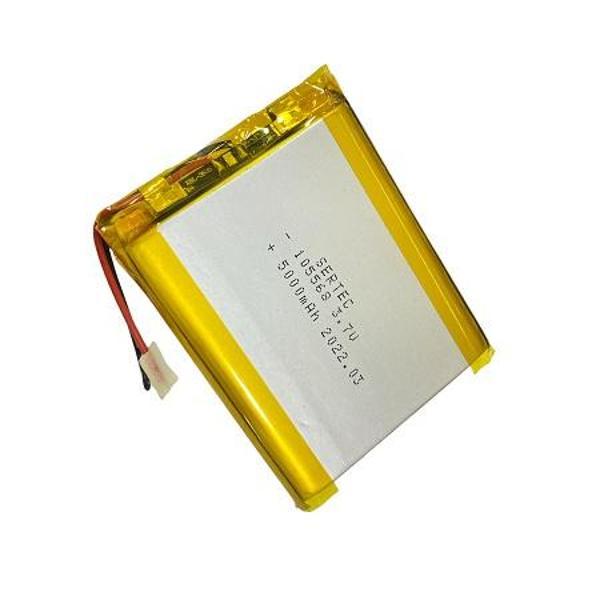 105568 3.7V 5000 mAh Li-Polymer Pil Devreli/1.5A - Image 1