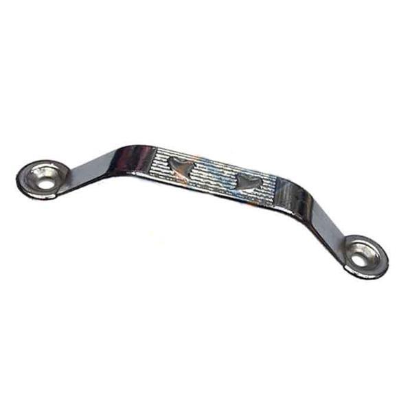 Dekoratif Zamak Kulp Dıştan - 64mm, Nikel, 100 Adet - Image 1