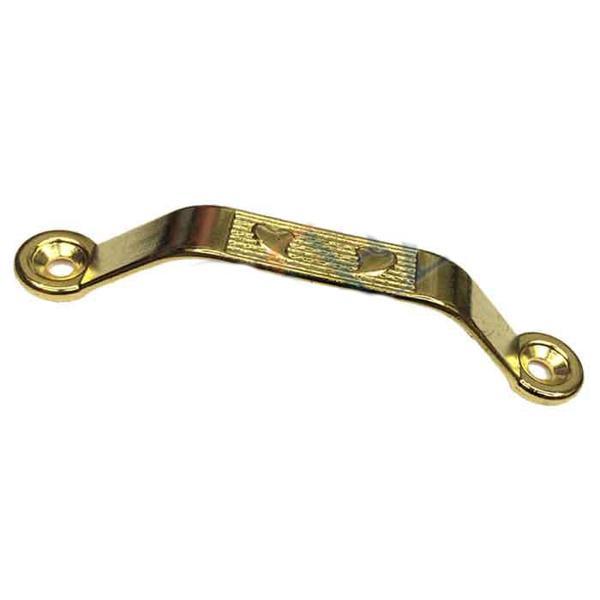 Dekoratif Zamak Kulp Dıştan - 64mm, Sarı, 100 Adet - Image 1