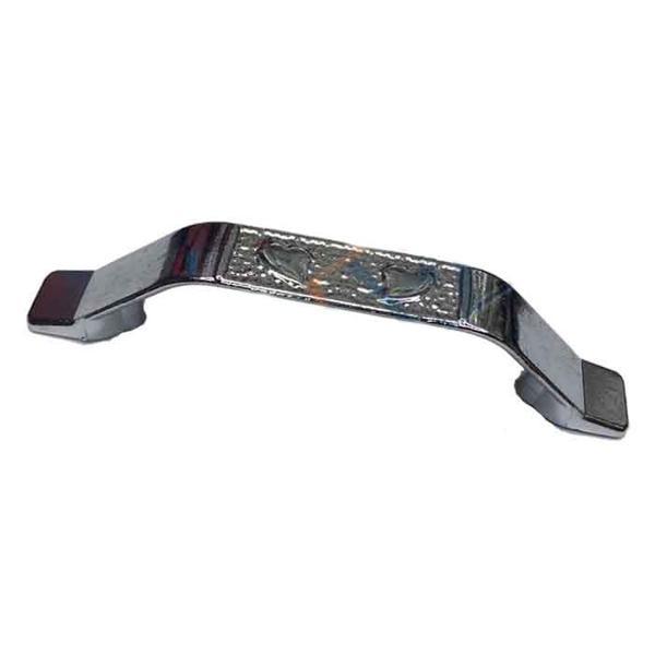 Dekoratif Zamak Kulp İçten - 64mm, Nikel, 100 Adet - Image 1