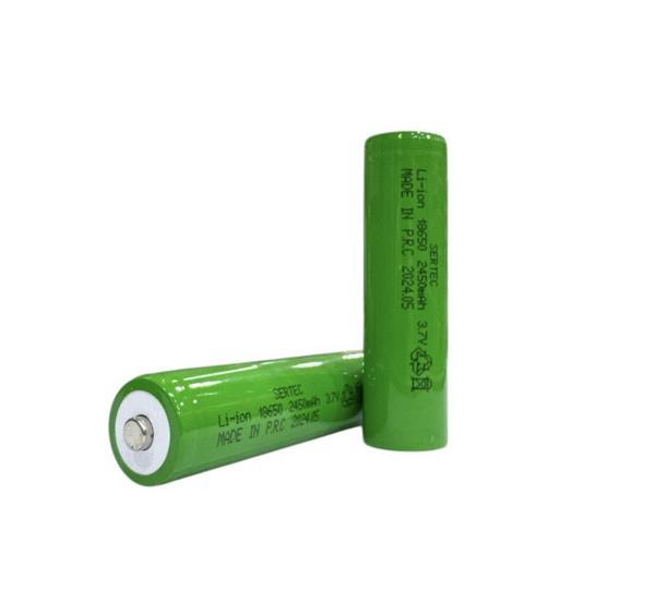 18650 3.7V 2450 Mah 1C Li-ion Şarjlı Pil Başlı - Image 1