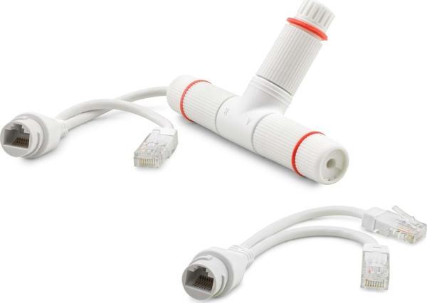 Ağ Kablolama Konnektör Poe Combıner Mux 2In1 Beyaz HDX5550 - Image 1