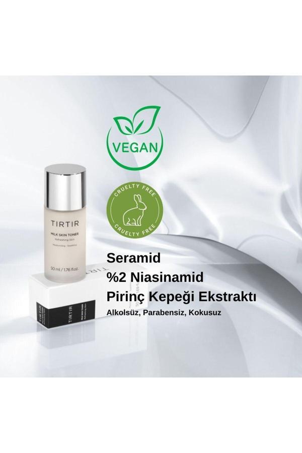 Tırtır Milk Skin Toner Mini - Nemlendirici, Aydınlatıcı Süt Tonik 50ml - Image 1