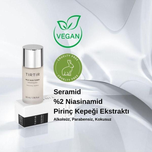 Tırtır Milk Skin Toner Mini - Nemlendirici, Aydınlatıcı Süt Tonik 50ml - Image 1