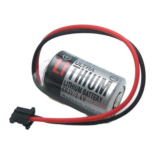 ER3V 3.6V 1/2AA Size Lithium Pil - Siyah Soket - Image 1