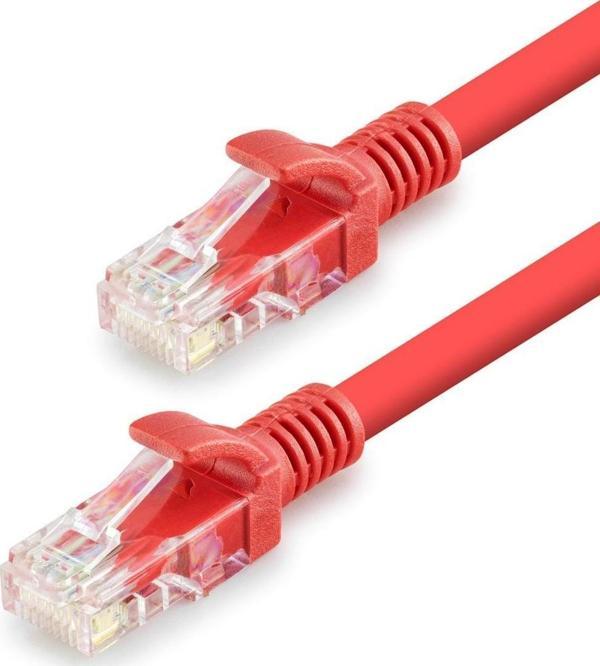 Cat6 Kablo 1000Gb 250Mhz 30Cm Kırmızı HDX5084 - Image 1