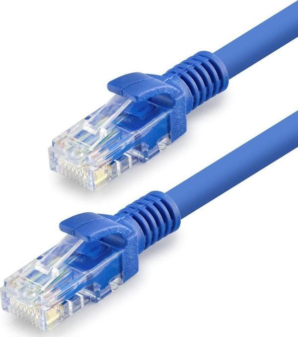 Cat6 Kablo 1000Gb 250Mhz 30Cm Mavi HDX5076 - Image 1