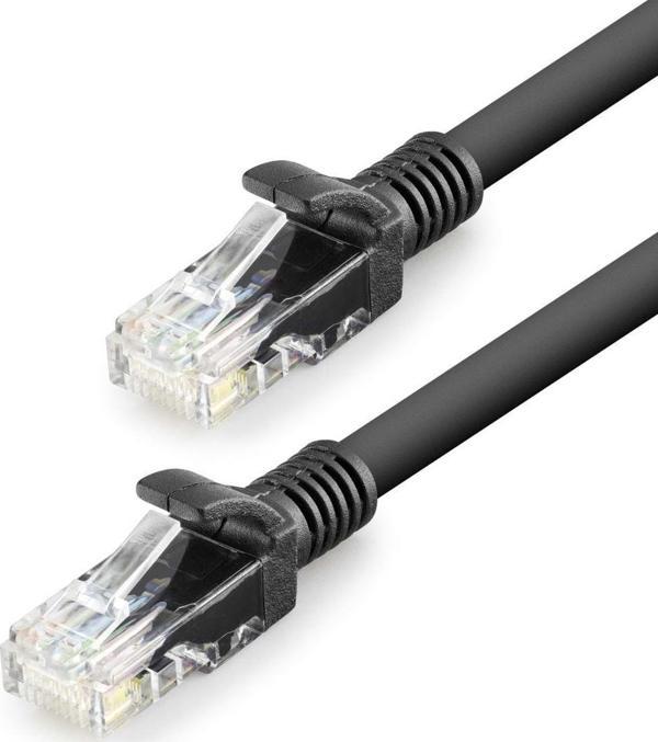 Cat6 Kablo 1000Gb 250Mhz 60Cm Siyah HDX5068 - Image 1