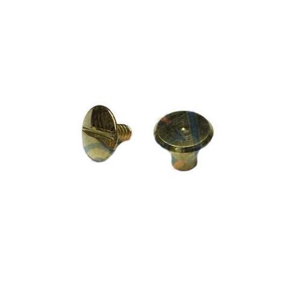 Cilt Menü, Katalog, Kartela Vidası, 6 mm - Sarı, 100 Adet - Image 1