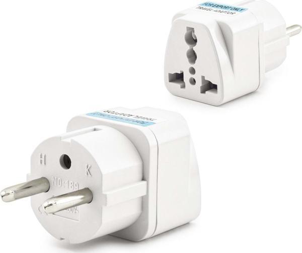 Amerikan Fiş Adaptörü Beyaz HDX1251 - Image 1