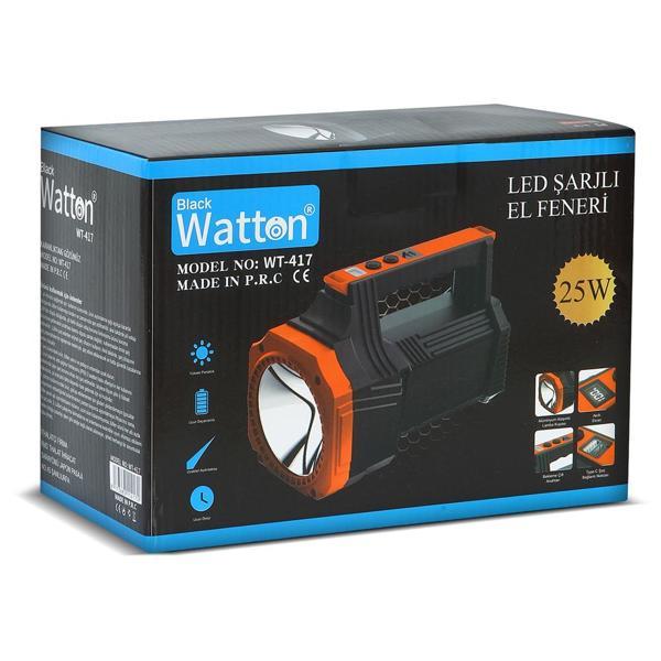 Led Şarjlı El Feneri 25W WT-417 - Image 1