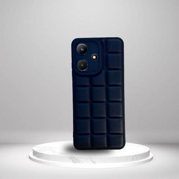 İnfinix Hot 30İ Uyumlu  Silikon Madlen Case SİYAH - Image 1