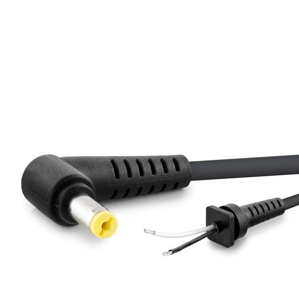 Notebook Adaptör Kablosu 5.5*1.7 L Tip Acer 120W-150W 1.2M Siyah HDX5561 - Image 1