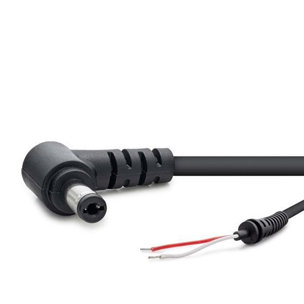 Notebook Adaptör Kablosu 5.5*2.5 L Tip 30W-90W 1.2M Siyah HDX5537 - Image 1