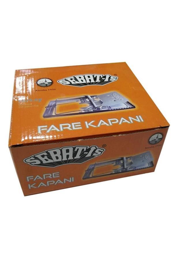 Yaylı Metal Fare Kapanı 12 Adet - Image 1