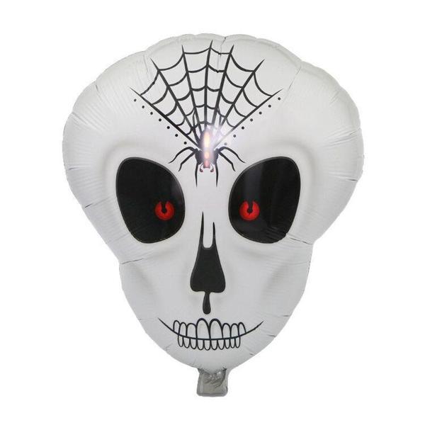 Örümcek Ağ Desenli İskelet Folyo Balon - Image 1