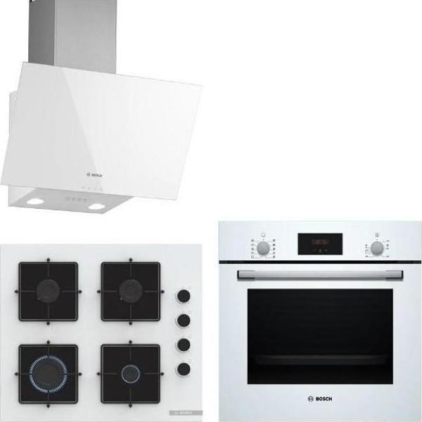 Bosch Beyaz 3 Lü Ankastre Set 300 ( Hbf512bw1t - Pop7c2p30o - Dwk63pj20t ) - Image 1