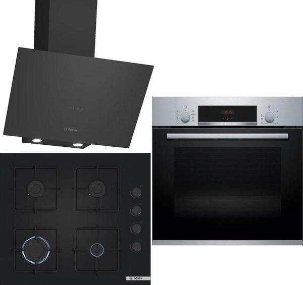 Bosch Siyah 3'lü Ankastre Set 330 ( HBF534ES3T - POP6C6P30O - DWK64PJ60T ) - Image 1