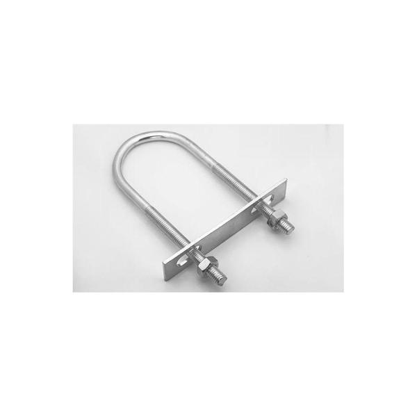 U Civata, Karşılık Demiri + Somunlu - M6x30 - 2 Set - Image 1