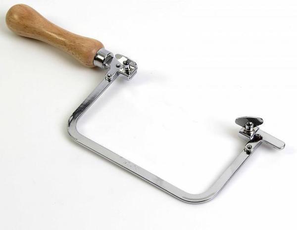 Sabit Kıl Testere Kolu - Ahşap Sap 13,5cm - Image 1