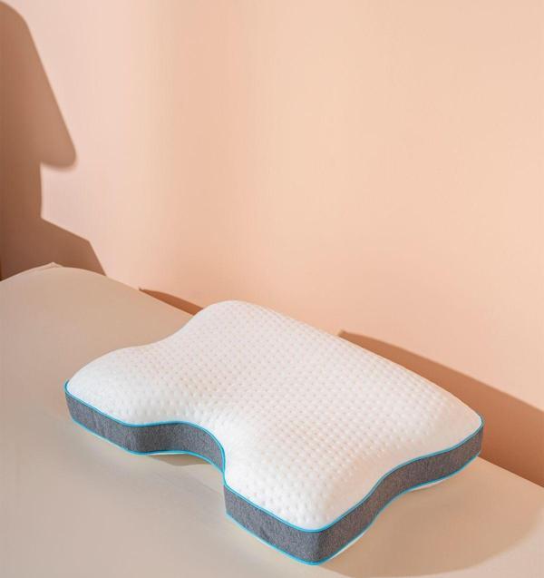 Softlife Boyun Destekli Ortopedik Visco Yastık Horlama Yastığı 55X40X12/10 Cm - Image 1