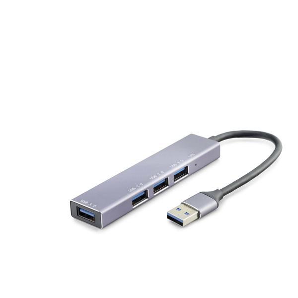 Usb3.0 Hub 4*Usb3.0 Gri HDX7042 - Image 1