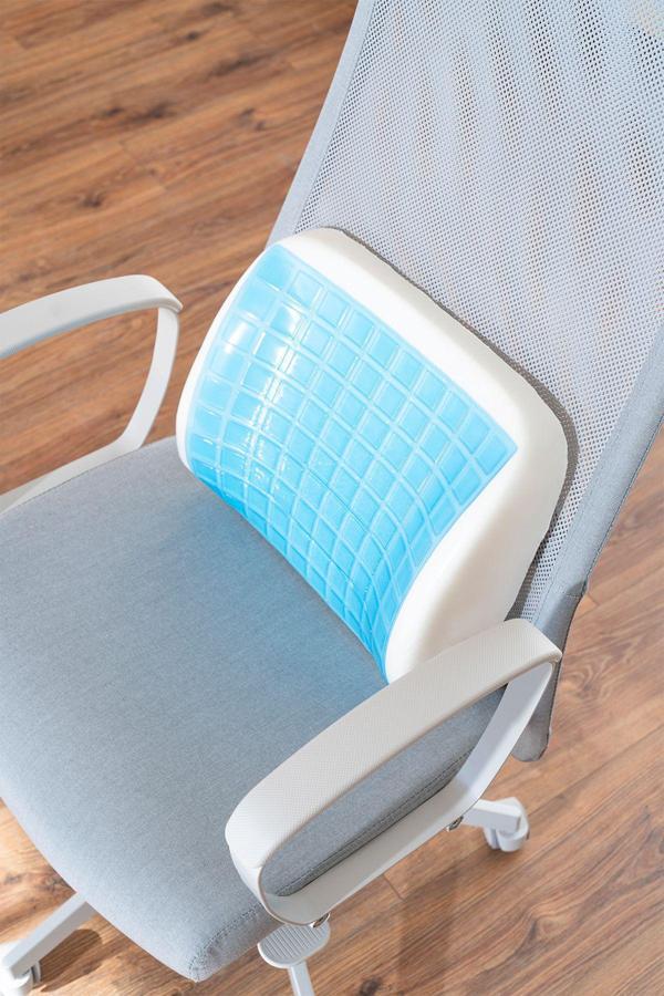 Softlife Jelli Ortopedik Visco Bel Yastığı Ofis Araba Koltuk Yastığı Serinleten Yastık 38X32X12 - Image 1