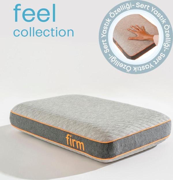 Softlife Feel Firm Visko Yastık - Sert Visco Ortopedik Yastık 60X40X12Cm - Image 1