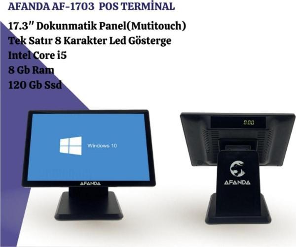 Afanda Af-1703 17.3 Dokunmatik Pos I5 8 Gb 128Ssd - Image 1