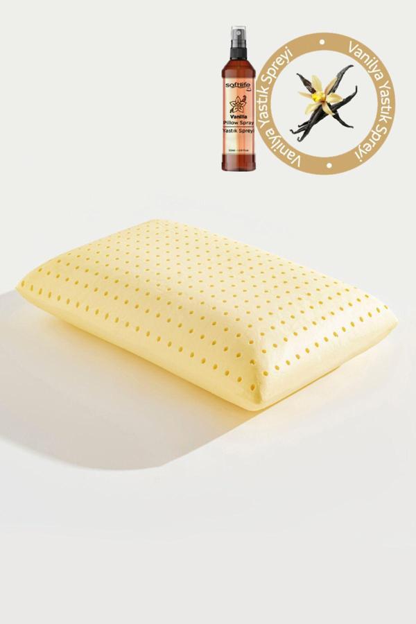 Softlife Aroma Terapi Vanilya Visco Yastık Ve Yastık Spreyi 60X40X15Cm - Image 1