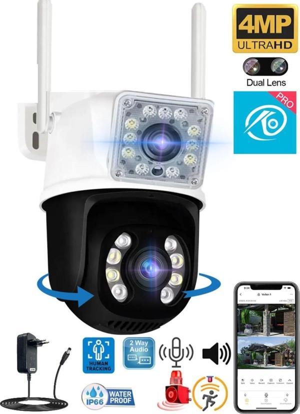 Ztech O-Kam 3011 Wifi Ptz Çift Camera - Image 1